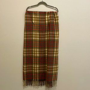 J. Crew Plaid Blanket Scarf